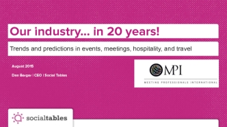 Our industry... in 20 years!