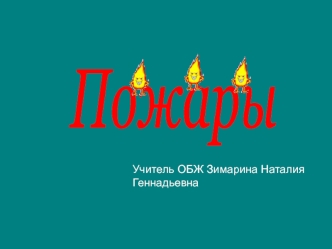 Пожары