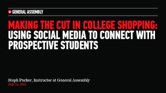 Using Social Media to Connect With Students