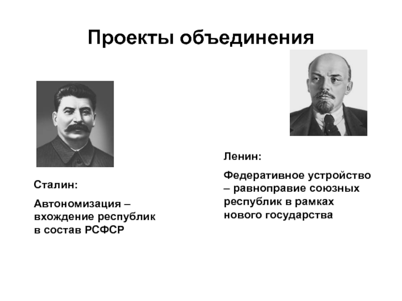 При обсуждении планов создания союзного государства и в сталин выступил