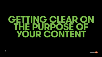 Getting Clear on the Purpose of Your Content (and How I Missed the Mark)