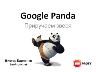 Google Panda