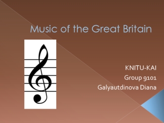 Music of the Great Britain