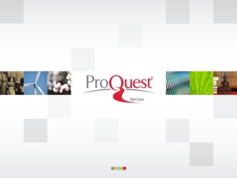 Политематическая база данных ProQuest