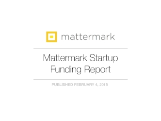 Startup Funding Report: Historical Analysis Over the Past 10 Years