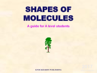 Shapes of molecules