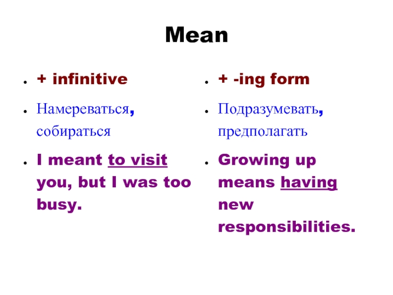 Write the correct ing forms