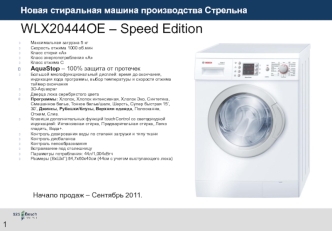 WLX20444OE – Speed Edition