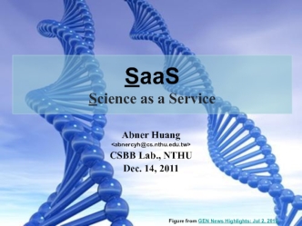 SaaSScience as a Service