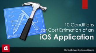 10 Conditionsfor Cost Estimation of an iOS Application