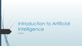 Introduction to artificial intelligence. Music generation