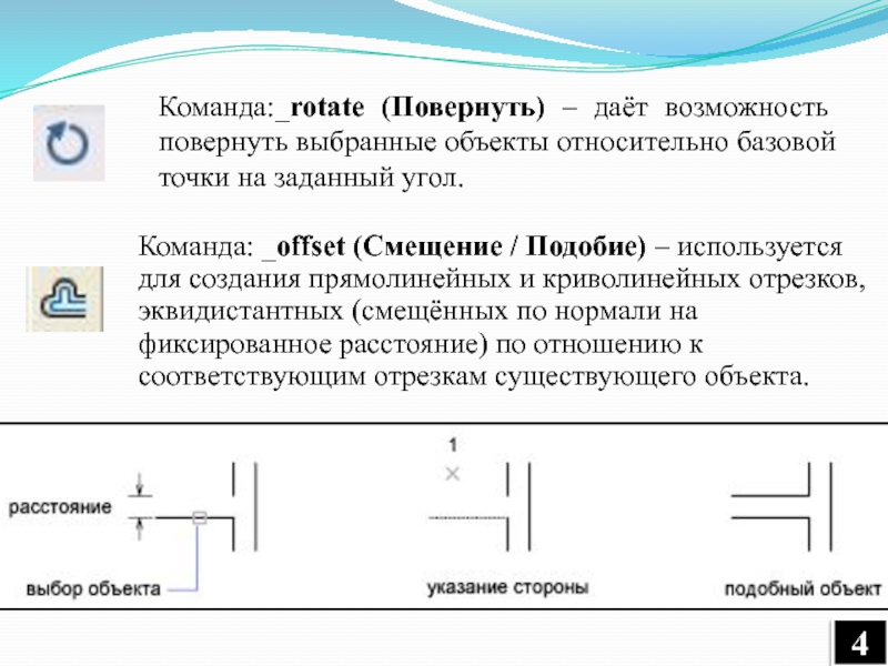 Возможность поворот. Смещение символов относительно базовой линии. Команды сместить /подобие. Смещение символов относительно базовой линии вверх или вниз. Команда rotate.