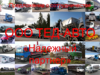 ООО ТЕД-АВТО
Надежный партнер