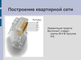 Построение квартирной сети