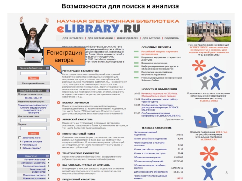 Elibrary москва