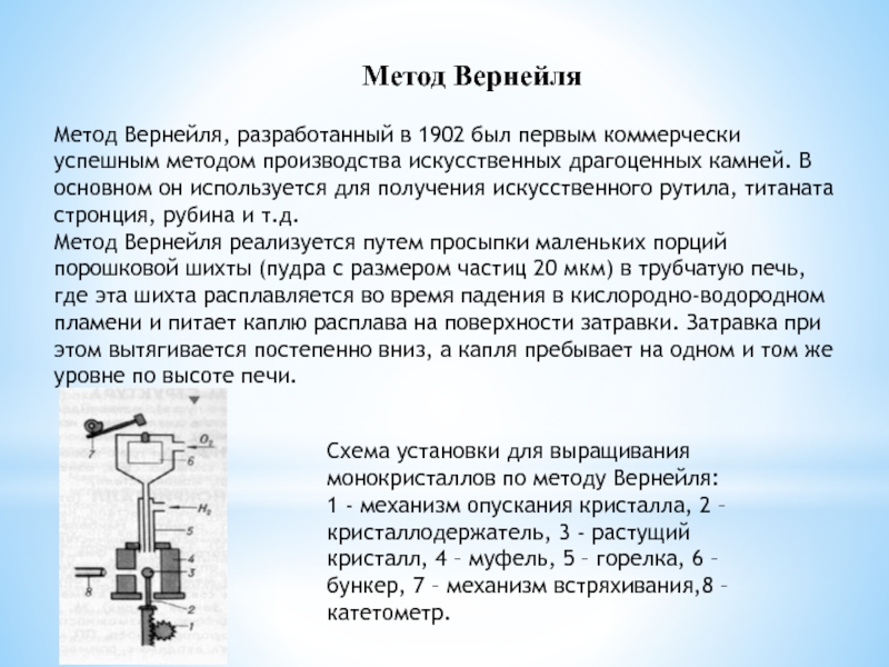 Схема аппарата вернейля