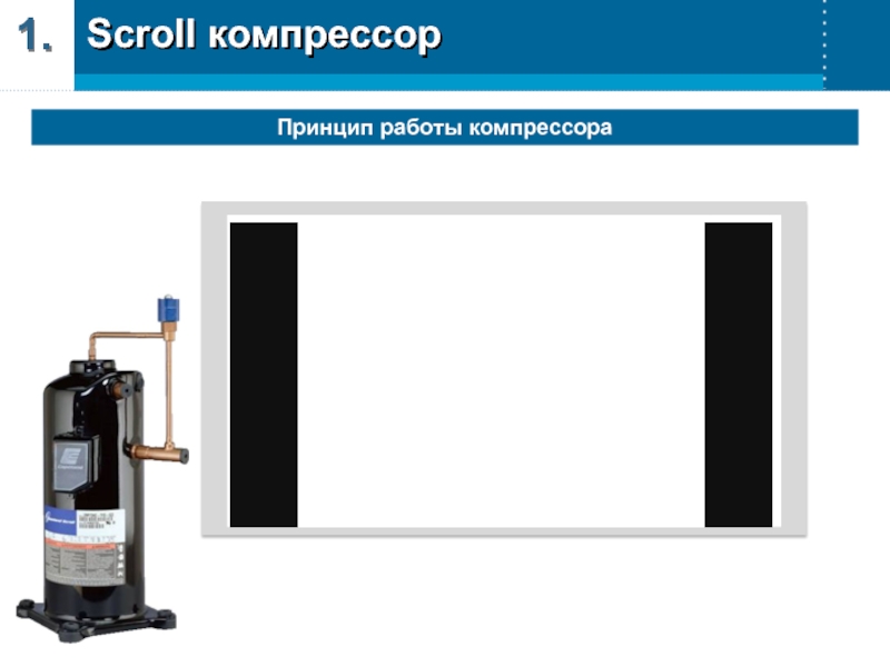 1. Scroll компрессор Принцип работы компрессора