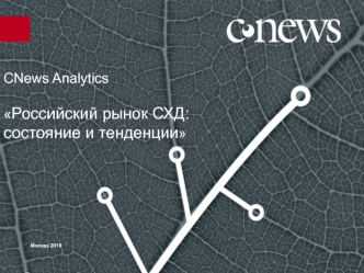 CNews AnalyticsРоссийский рынок СХД: состояние и тенденции