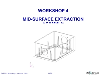 WORKSHOP 4MID-SURFACE EXTRACTION EXAMPLE