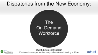 Dispatches from the New Economy: The On-Demand Workforce