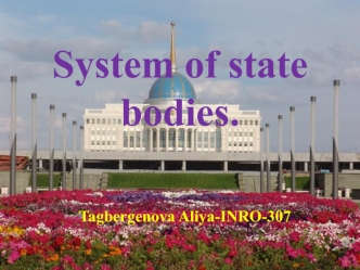 System of state bodies