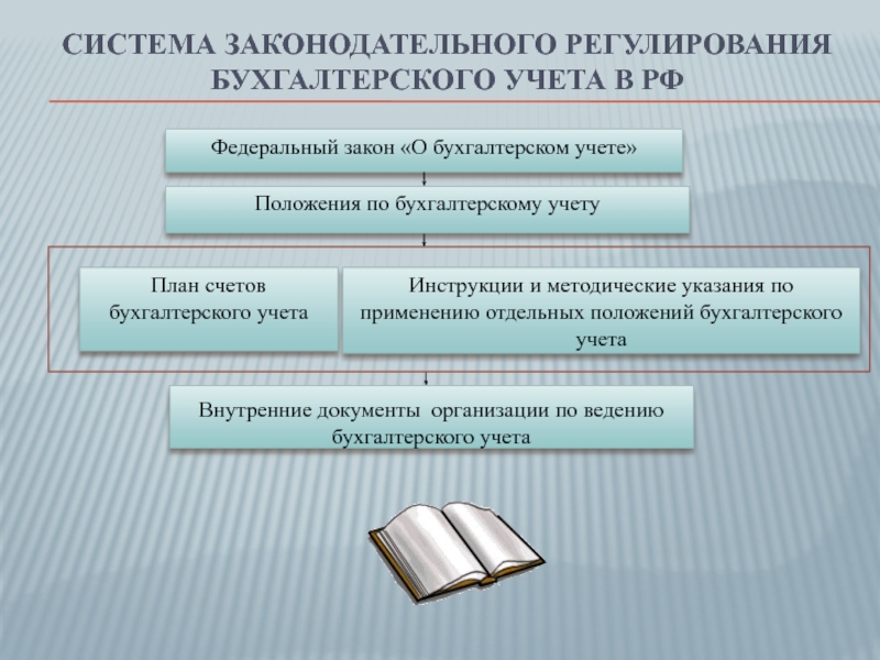 Система регулирования бухгалтерского учета