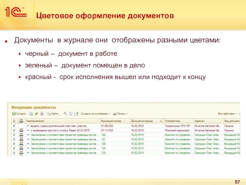 Документ n. Цветовое оформление документов. Цветное оформление документов в дело. Цвет оформления 1с. Списание документа в дело 1 с документооборот.