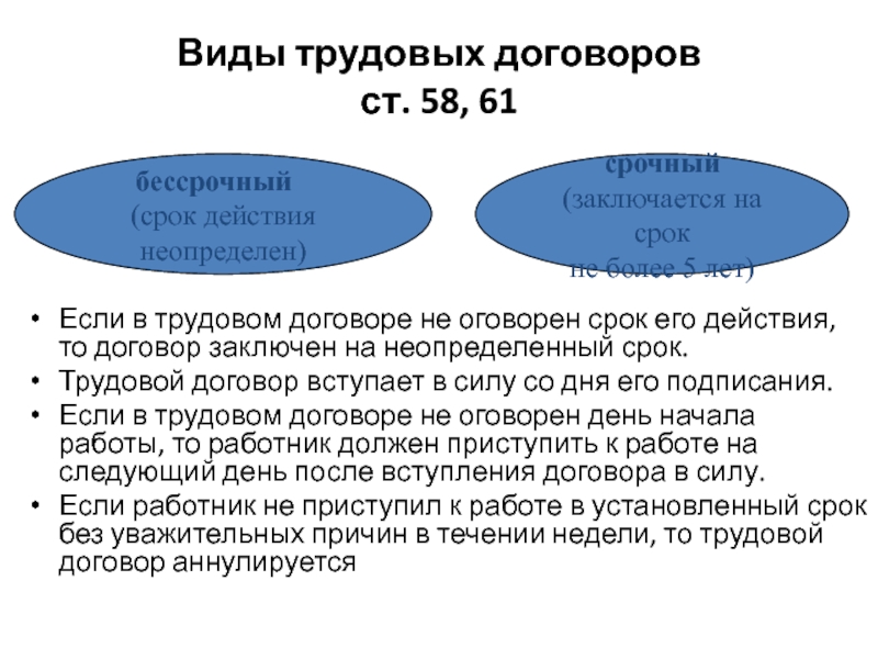 Договор вступает в силу со дня