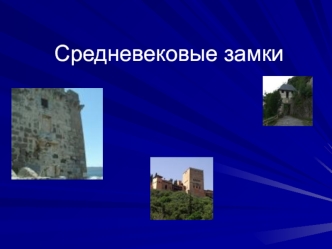 Средневековые замки