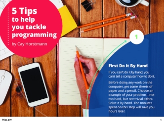 Five Tips To Help You Tackle Programming