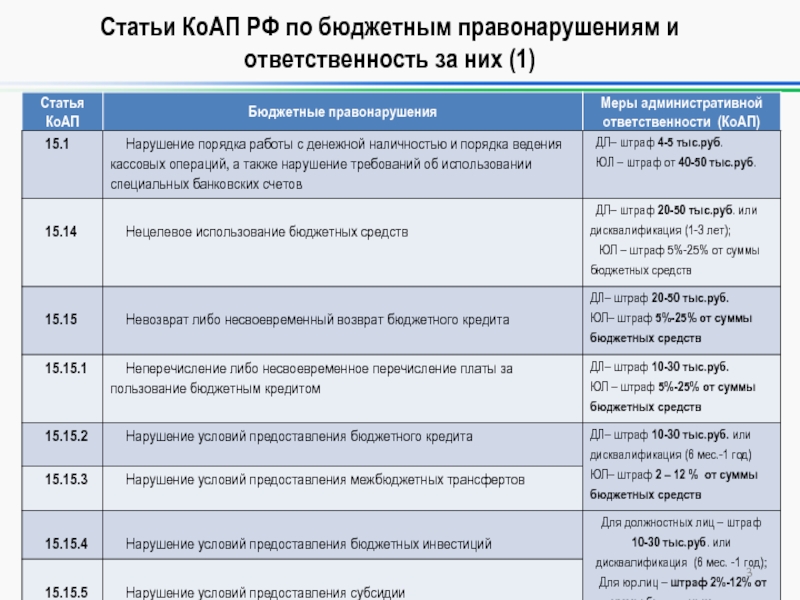 21.5 коап. Бюджетные правонарушения и ответственность за них. Ответственность за бюджетные правонарушения. Бюджетное правонарушение квалификация. Правонарушение. В бюджетных правоотношениях.