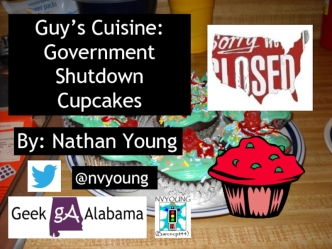 Guy's Cuisine Government Shutdown Cupcakes