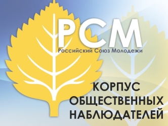 Корпус Общественных Наблюдателей и этапы реализации мониторинга