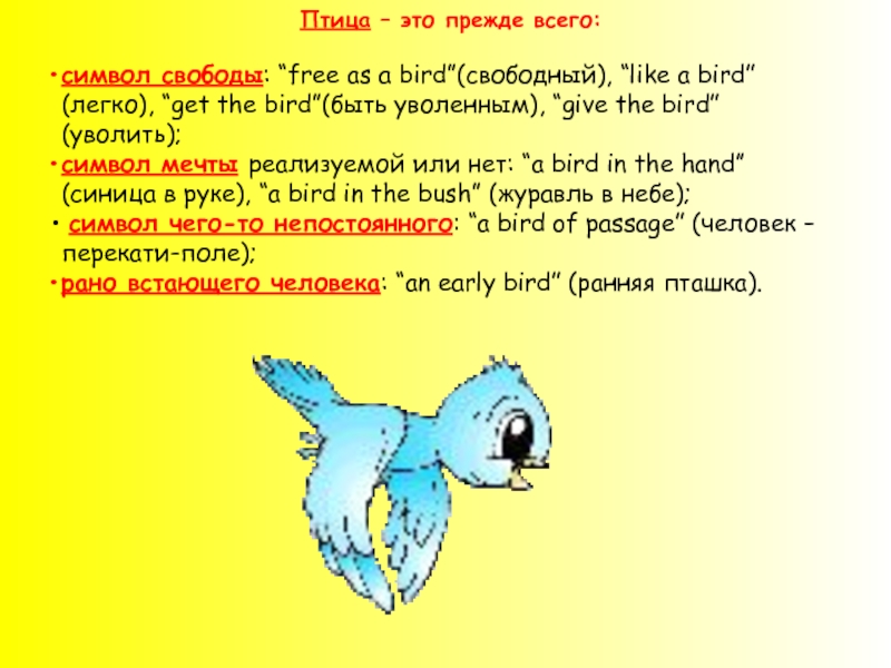 Подобрать фразеологизмы с птицами. Фразеологизмы с птицами. Фразеологизмы с птицами и их значения. Образ животных в английских фразеологизмах. Птица знак чего.