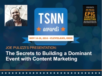 The Secrets to Building a Dominant Event with Content Marketing