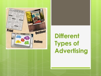 Different Types of Advertising