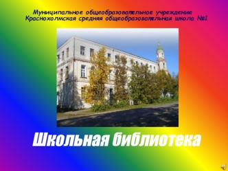 Школьная библиотека