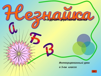 на уроке  русского языка