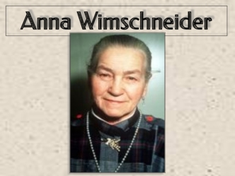 Anna Wimschneider