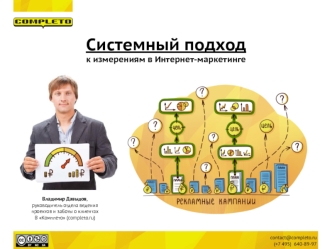 Системный подход 
к измерениям в Интернет-маркетинге