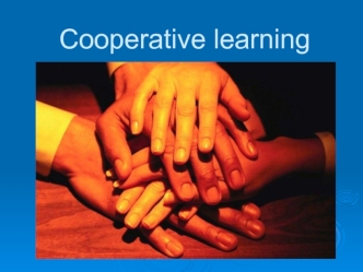 Cooperative learning