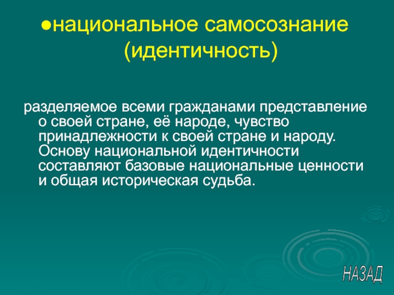 Самосознание личности презентация