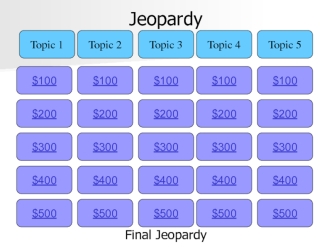 Jeopardy