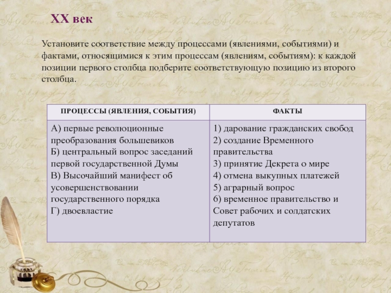 Установите соответствие исторических событий. Факт событие явление процесс. Установите соответствие между событиями процессами. Установите соответствие между процессами. Установите соответствие между процессами явлениями событиями.