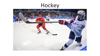 Sport. Hockey