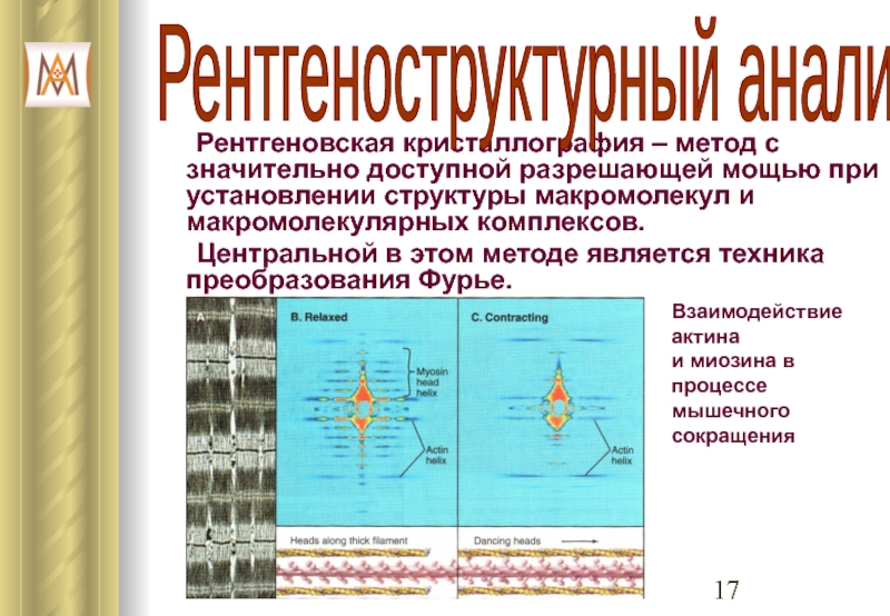 Рентгеноструктурный анализ презентация