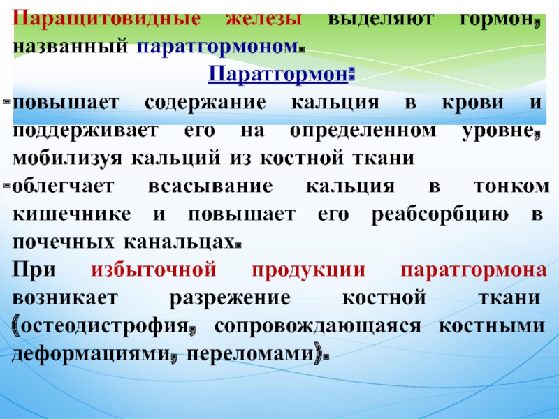 Паратгормон повышен кальций повышен