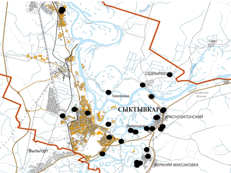 Кадастровая карта сыктывкар