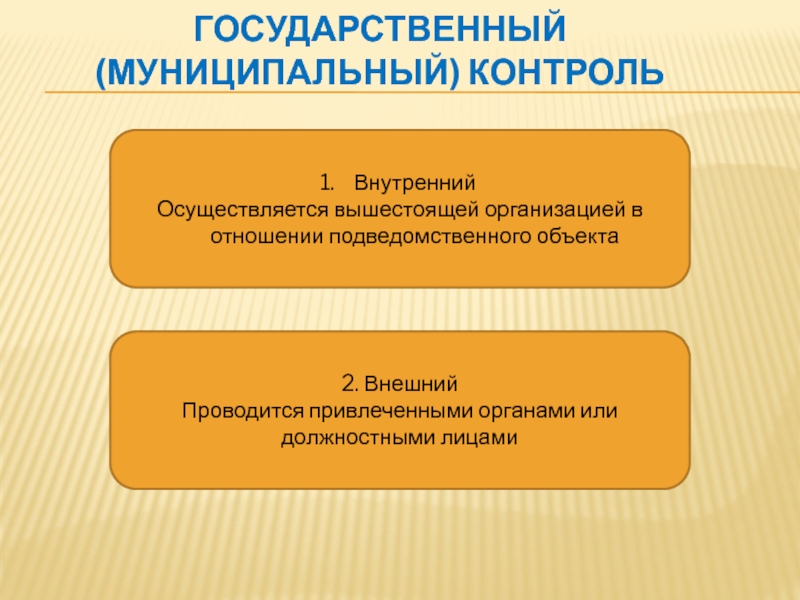 Государственный надзор презентация