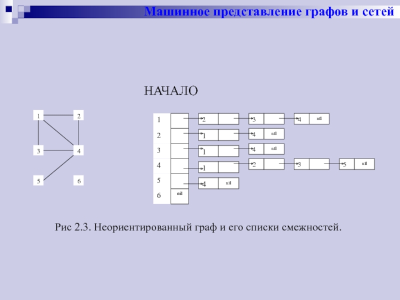 Виды смежности